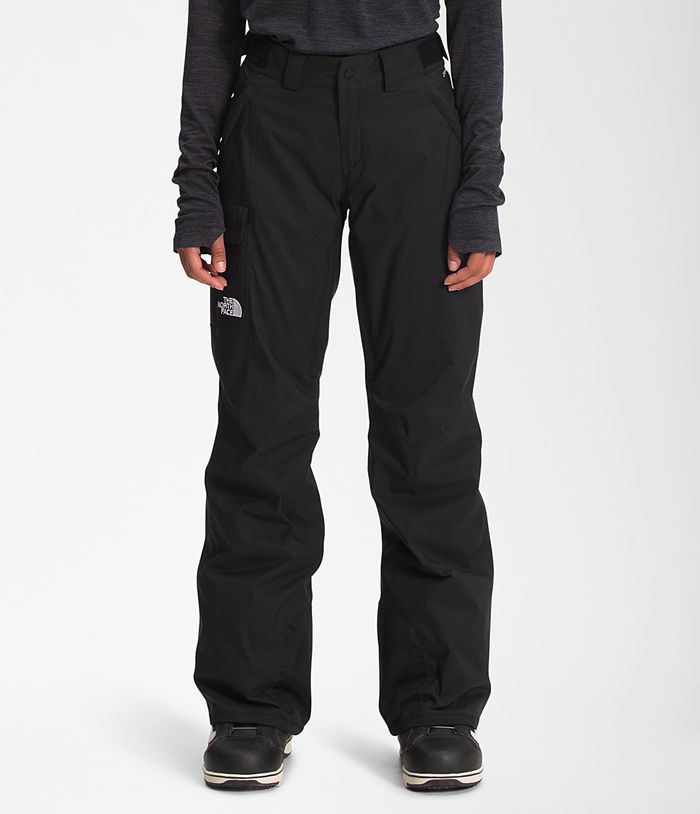 The North Face Snow Pants Freedom Insulated Black - Womens - Thailand DRIBU-2984